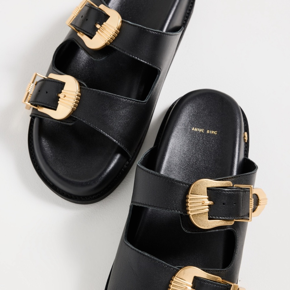 Anine Bing Waylon Slide Size 40 EUC - Picture 5 of 14